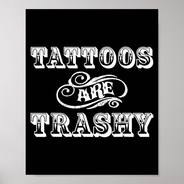 Affiche Funny Tattoo Quote Design For Gift  (Devant)