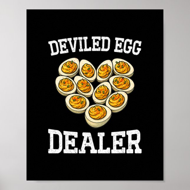 Affiche Funny Thanksgiving Deviled Egg Dealer You Know Why (Devant)