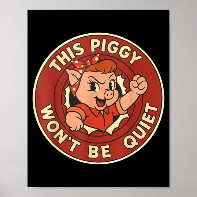 Affiche Funny This Ggy Won't Be Quiet  (Devant)