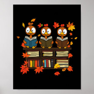 Affiche Funny Turquie Lecture Livre Librarian Bookworm Mer
