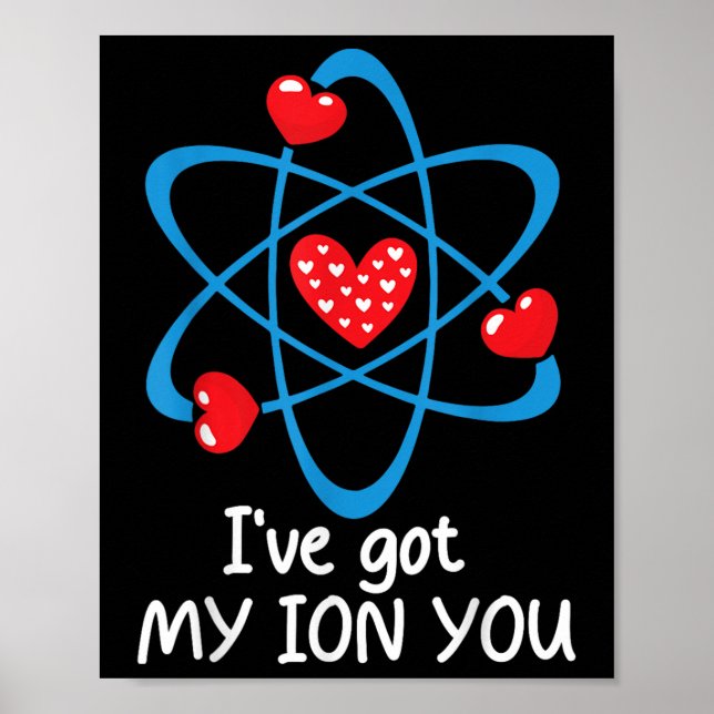 Affiche Funny Valentines Jour Professeur de sciences Ive J (Devant)