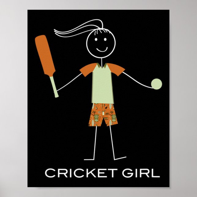 Affiche Funny Women Cricket  (Devant)