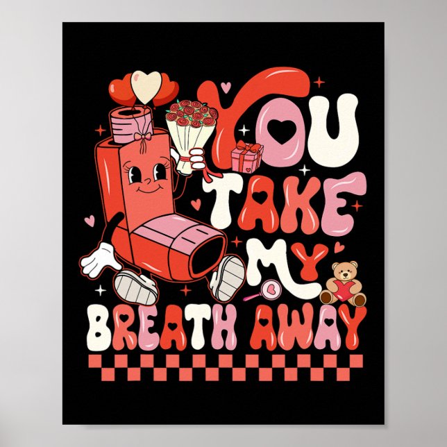Affiche Funny You Take My Breath Away Rt Lung Squad Valent (Devant)