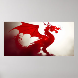 Affiche Furie du dragon cramoisi