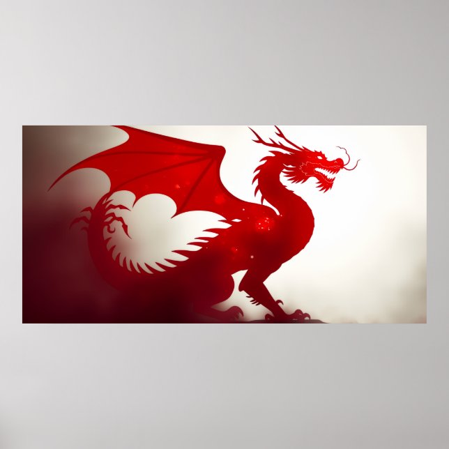 Affiche Furie du dragon cramoisi (Devant)