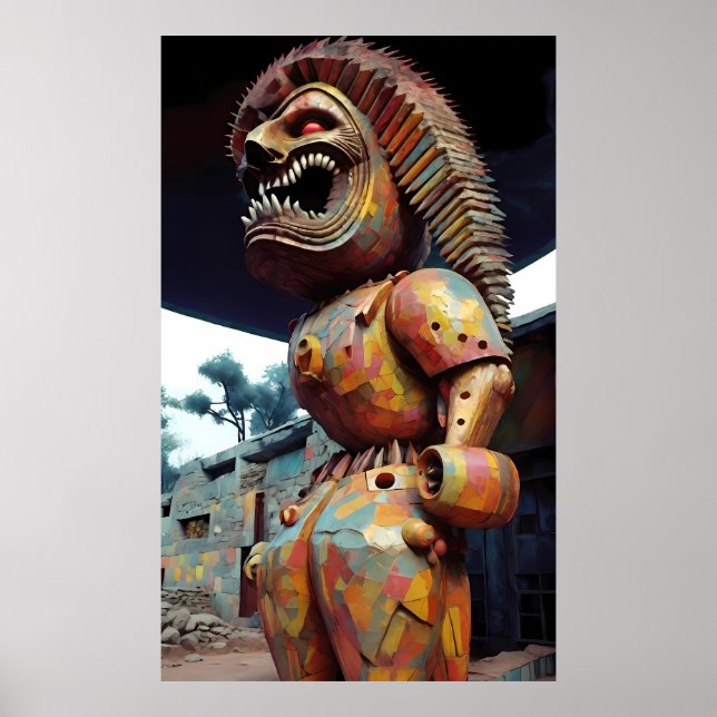 Affiche Furie hawaïenne (Devant)