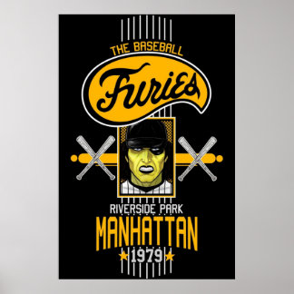 Affiche Furies de baseball