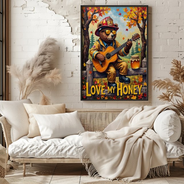 Affiche Fusion de la clôture : Le Riff de l'ours (Créateur téléchargé)