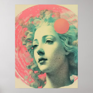 Affiche Fusion Ethérée : Élégance vive