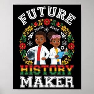 Affiche Futur créateur d'histoire Mois de l'histoire des N
