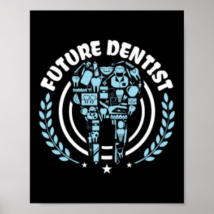 Affiche Futur Dentiste adjoint Dentaire diplômé