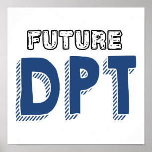 Affiche Futur DPT - Drôle Doctor of Physical Therapy