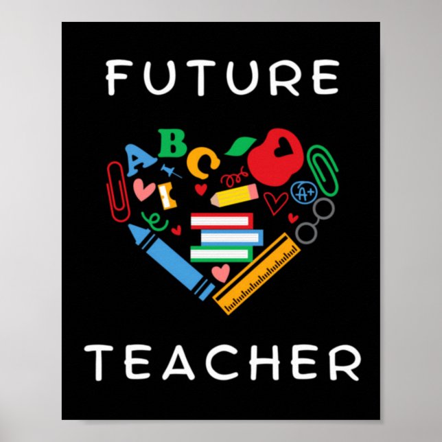 Affiche Futur enseignant (Devant)