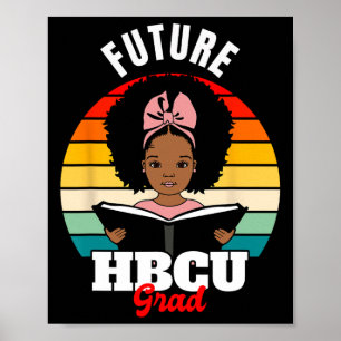 Affiche Futur Hbcu Grad African Black History Mois