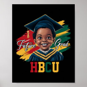 Affiche Futur Hbcu Grad Black Boys Kids Graduation Hbcu 1