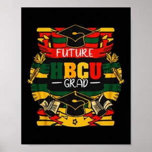 Affiche Futur Hbcu Grad Boys Girls Kids Graduation Hbcu J