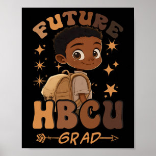 Affiche Futur Hbcu Grad History Black Boy Graduation Hbcu