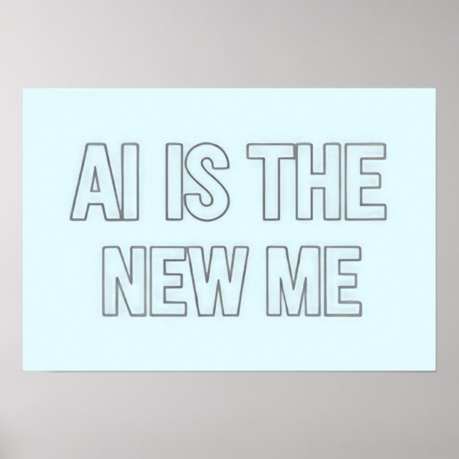 Affiche Futur IA (Devant)