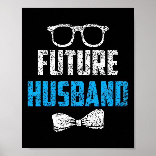 Affiche Futur Mari Bachelor Parti Mariage Groom Dit (Devant)