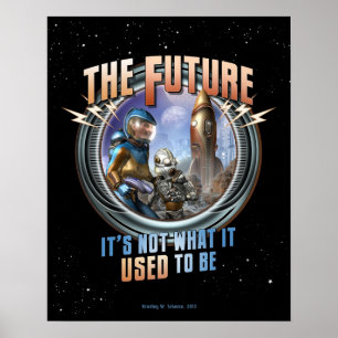 Affiche Futur : Pas ce qu'il était (16x20")