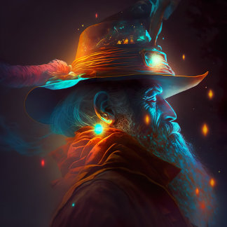 Affiche Future Art - durch KI-generierte Kunst!