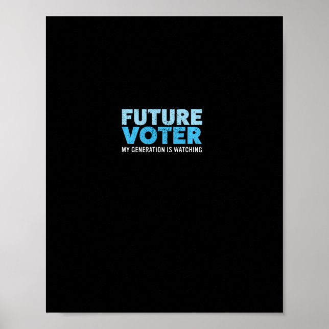 Affiche Future Chemise Électorale Résiste Au Sweat - shirt (Devant)
