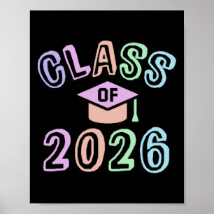 Affiche Future Cl de 2026 Année de remise des diplômes 8e