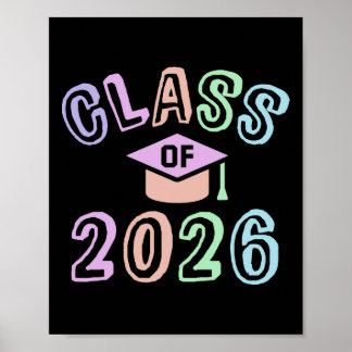 Affiche Future Cl de 2026 Année de remise des diplômes 8e