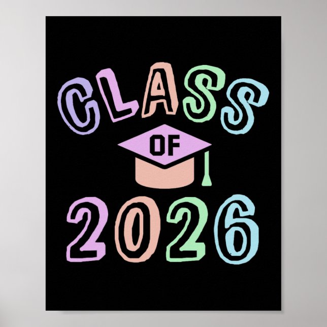 Affiche Future Cl de 2026 Année de remise des diplômes 8e  (Devant)