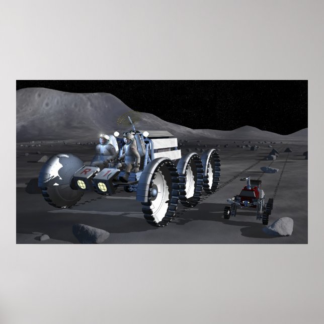 Affiche Futures missions d'exploration spatiale 11 (Devant)