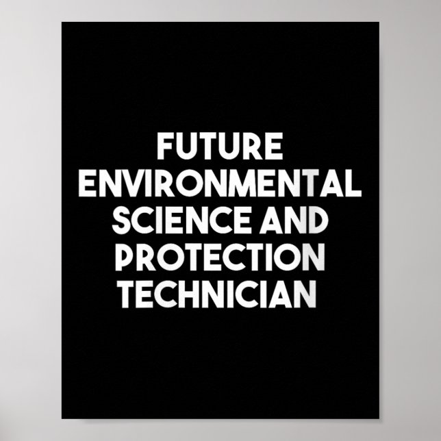 Affiche Futures Sciences De l'environnement Et (Devant)