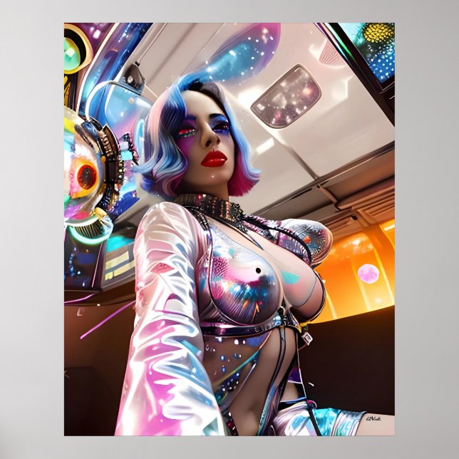 Affiche Futurist Revelry (Devant)