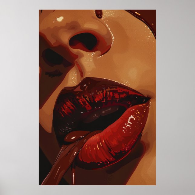 Affiche Futuriste de Sunrise Cityscape (Devant)