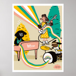 AFFICHE FUZZY RHODES
