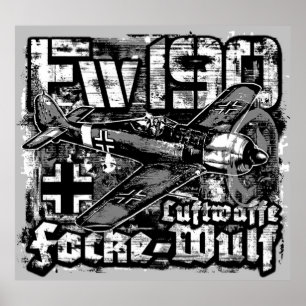 Affiche Fw 190