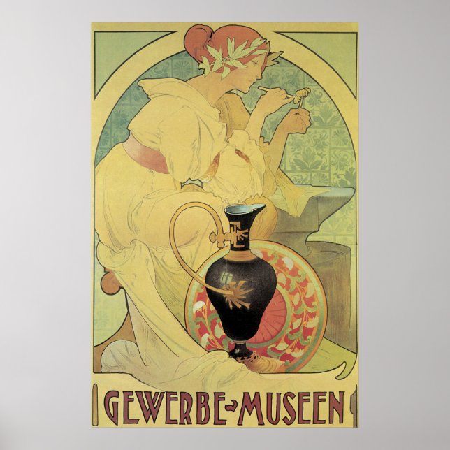 Affiche G Abegg Gewerbe Museen (Devant)