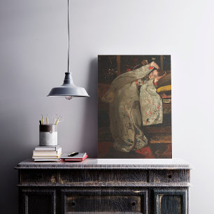 Affiche G.H. Breitner, Girl in a White Kimono - Fine Art