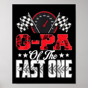 Affiche G-pa de la famille Fast One Anniversaire 1ère Cour