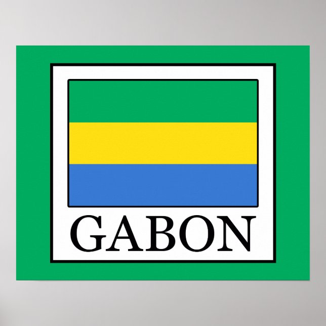 Affiche Gabon (Devant)