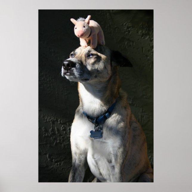 Affiche Gabriel a commandé du bacon pour le petit déjeuner (Devant)