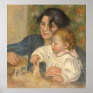 Affiche Gabrielle et Jean (par Pierre-Auguste Renoir)