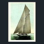 Affiche Gagnant de la Coupe américaine Reliance Yacht 1903<br><div class="desc">Image vintage de 1903 du yacht Reliance.</div>