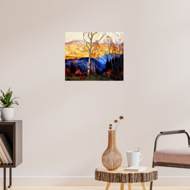 Affiche Gagnon - Automne doré, Laurentides (Salon 3)