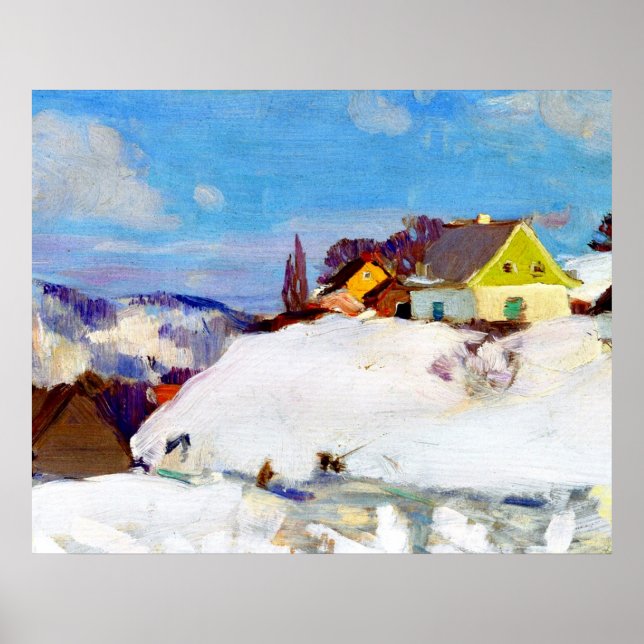 Affiche Gagnon - Ferme, Baie Saint Paul (Devant)