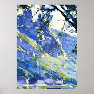 Affiche Gagnon - Jour d'été, Les Andelys, Normandie