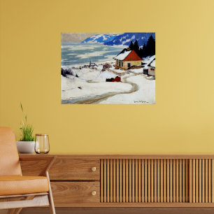 Affiche Gagnon - L'aube rouge