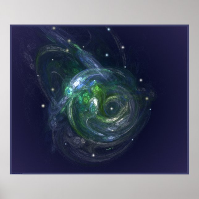 AFFICHE GAIA ~ LA PLANÈTE VIVANTE (Devant)