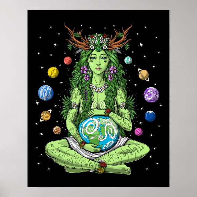 Affiche Gaia Mère Déesse Terre (Devant)