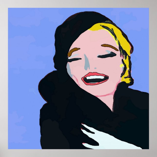 Affiche Gal In Fur Coat (Devant)