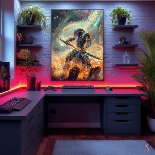 Affiche Galactic Ronin – La lame cosmique